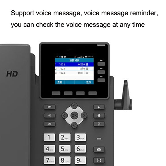 S01 Smart VOIP Network Phone 4G Full Netcom SIP Audio ConferenceBusiness Office Wireless Fixed Landline