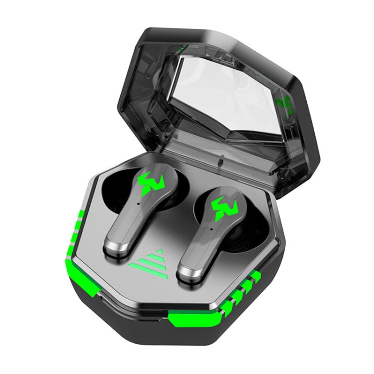 N35 TWS Colorful Light In-Ear Low Latency Wireless Bluetooth Game Earphones, Style: Non-digital Display