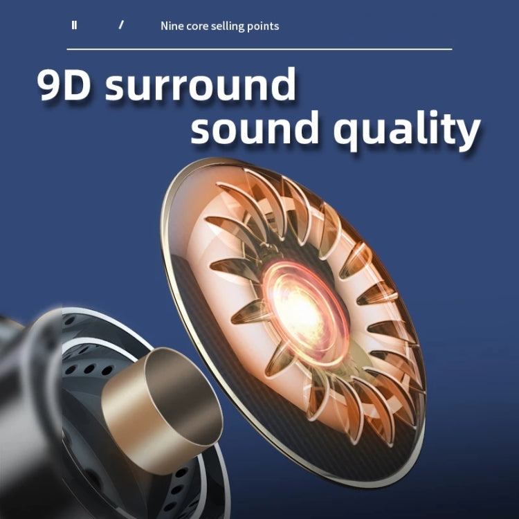 N35 TWS Colorful Light In-Ear Low Latency Wireless Bluetooth Game Earphones, Style: Non-digital Display