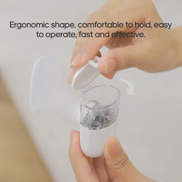 Rechargeable Eye Sprayer Mini Face Steamer Humidifier with Fine Mist(Green)