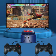 Arcade Box 64G Wired Video Game Machine Box 4K HD Display For PS1/PSP/N64/DC, US Plug
