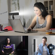 APEXEL APL-FL06 Portable Square Strip Live Video Conferencing Fill Light