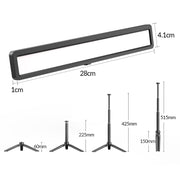 APEXEL APL-FL06 Portable Square Strip Live Video Conferencing Fill Light
