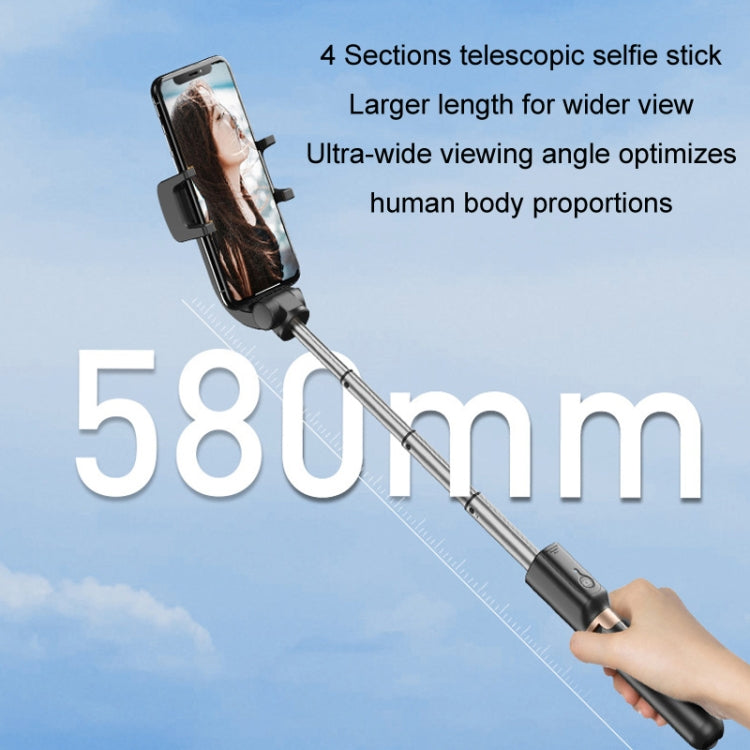 APEXEL APL-D6 Live Video Multifunctional Mobile Phone Gimbal Stabilizer Selfie Stick