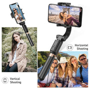 APEXEL APL-D6 Live Video Multifunctional Mobile Phone Gimbal Stabilizer Selfie Stick