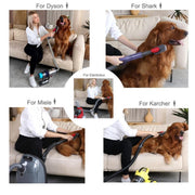 For Dyson V6 V7 V8 V9 Meile Vacuum Cleaner Pet Hair Removal Brush, Spec: With 35-32mm Adapter