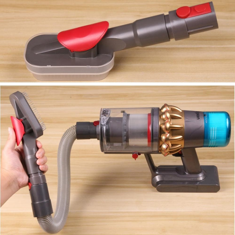 For Dyson V6 V7 V8 V9 Meile Vacuum Cleaner Pet Hair Removal Brush, Spec: With SHARK Adapter