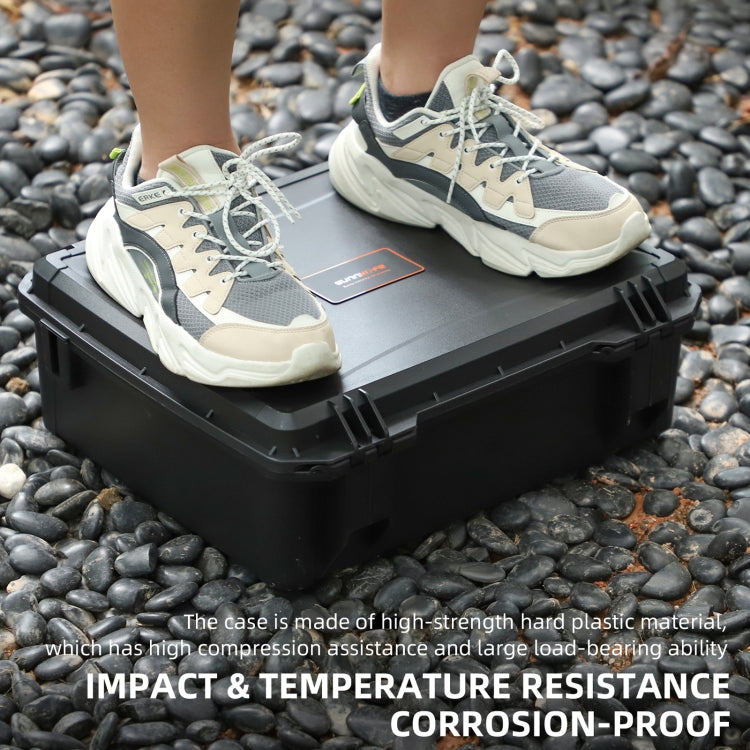 Sunnylife AQX-8 For Mavic 3 Pro / Mavic 3 Classic / Mavic 3 Water-resistant Large Capacity Protective Handbox(Black)