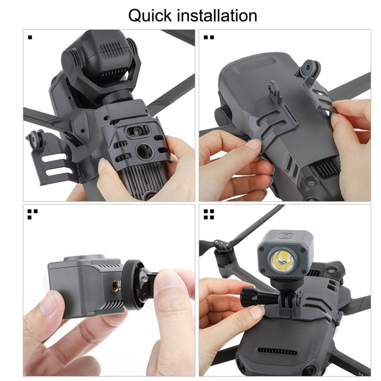 Sunnylife GZ580 For Mavic 3 Pro / Mavic 3 Classic / Insta360 X3 Camera Mount