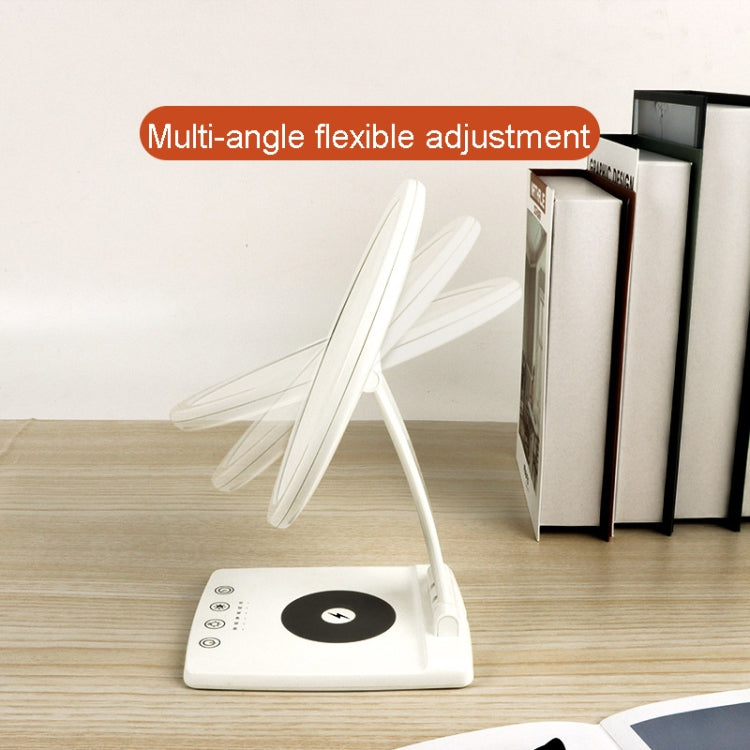 Wireless Charger SAD Therapy Light Intelligent Timing Emotional Physiotherapy Light(EU Plug)