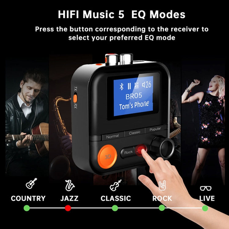 BR05 AUX 2RCA TF Bluetooth Adapter Wireless Receiver Transmitter