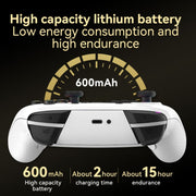 Wireless Bluetooth Somatosensory Vibration Gamepad for Nintendo Switch/Switch PRO, Color: Black Gold