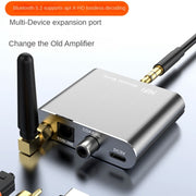 Bluetooth 5.2 Audio Receiver 3.5MM AUX Coaxial Fiber APTX HD Bluetooth Adapter