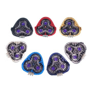 For Philips AT/PT Series Razor Integral Head with HQ8 Double-layer Blades(Blue)