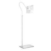 175cm Mobile Phone Tablet Live Broadcast Bedside Lifting Bracket Floor Model (White)