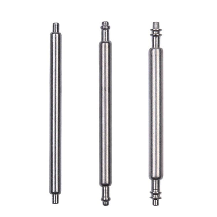 100pcs/set 304 Stainless Steel Strap Connecting Rod Strap Switch Lugs, Style: Double Drag (1.8x20mm)