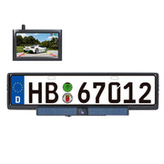 Solar Powered Rear View System Reversing Wireless Transmission Car Camera Display(RC01)