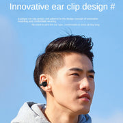 Z28 Wireless Ear Clip Type Single-Ear Bluetooth 5.3 Earphone(White Box Packag)