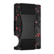 Credit Card Holder Wallets RFID Blocking Slim Metal Card Clip, Color: Red Forging Carbon - Antimagnetic RFID Package by PMC TechLife | Online Shopping South Africa | PMC TechLife | Buy Now Pay Later Mobicred