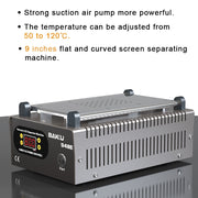 BAKU BA-948E Mobile Phone Liquid Crystal Separation Machine Flat Display Separator Heating Board US Plug 110V