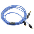 For Shure MMCX / SE215 / SE425 / SE535 / SE846 / UE900 / Waston Headset Cable(Blue) - Headset Accessories by PMC TechLife | Online Shopping South Africa | PMC TechLife