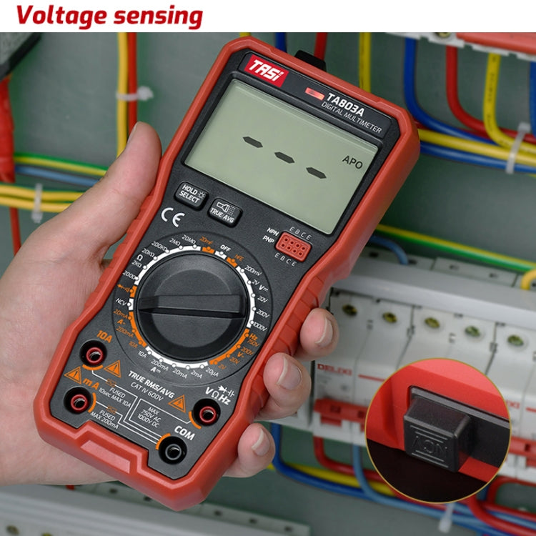 TASI TA803A Digital High Precision Multimeter Digital Display Household Multifunction Electrician Multimeter