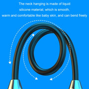 Wireless Hanging Neck Long Battery Life Sports Binaural Bluetooth Headset(Red OPP Bag)