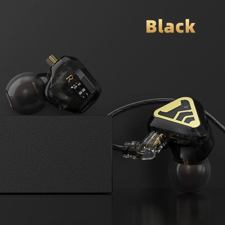 CVJ In-Ear Wired Gaming Earphone, Color: With Mic Black