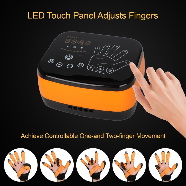 Intelligent Rehabilitation Robot Glove Trainer With AU Plug Adapter, Size: L(Host+Left Hand)