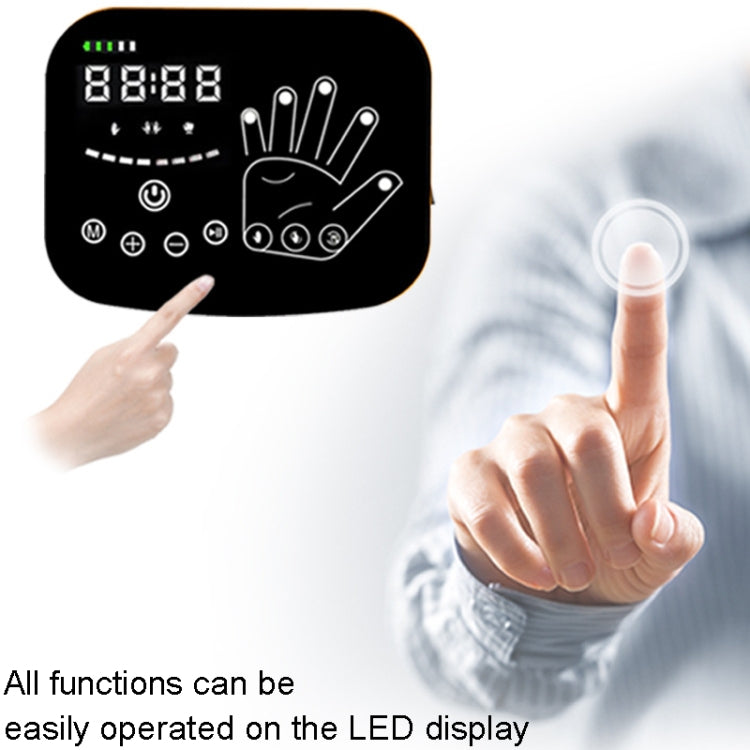 Intelligent Rehabilitation Robot Glove Trainer With US Plug Adapter, Size: S(Host+Right Hand)
