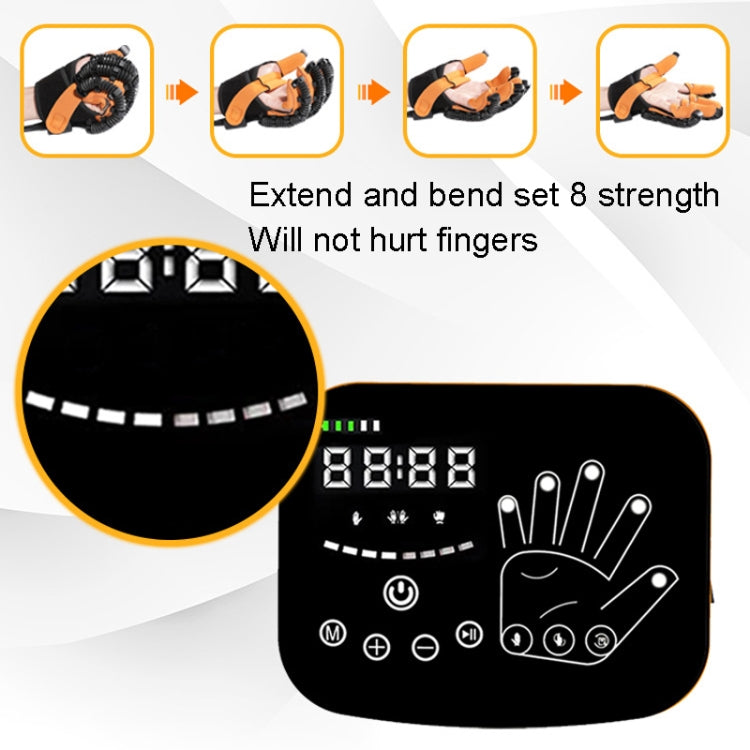 Intelligent Rehabilitation Robot Glove Trainer With US Plug Adapter, Size: S(Host+Right Hand)