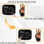 Intelligent Rehabilitation Robot Glove Trainer With US Plug Adapter, Size: S(Host+Right Hand)