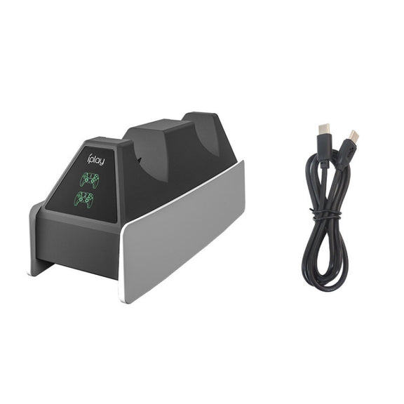 iplay HBP-260 For PS5 Handle Charging Seat Electric Game Handle Fast Charging Seat(Black)