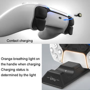 iplay HBP-263 For PS5 Handle Dual Seat Charging Support(Black)