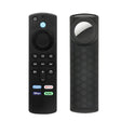2pcs Remote Control Case For Amazon Fire TV Stick 2021 ALEXA 3rd Gen With Airtag Holder(Black) - Remote Control Covers by PMC TechLife | Online Shopping South Africa | PMC TechLife