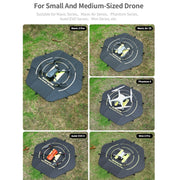 Sunnylife TJP11 80cm Hexagonal Double-sided Folding With Ground Spikes Drone Universal Apron