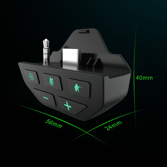 Iplay For XBOX ONE S/XBOX Series X Headphone Audio Adapter(Black)