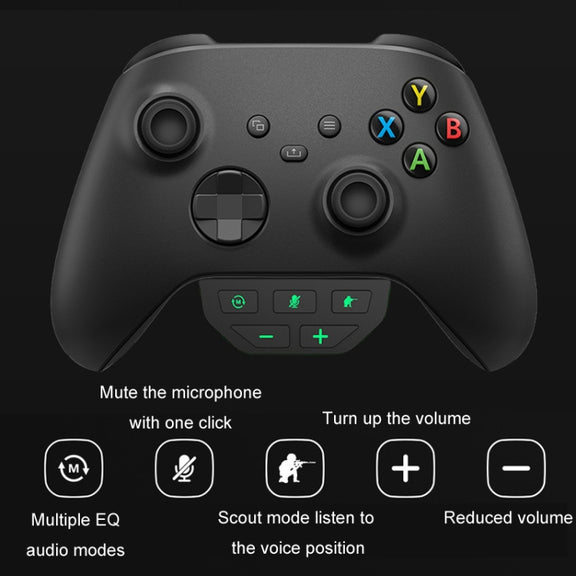 Iplay For XBOX ONE S/XBOX Series X Headphone Audio Adapter(Black)