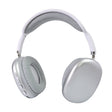 Wireless Bluetooth Headphones Noise Reduction Stereo Gaming Headset(Silver) - Headset & Headphone by PMC TechLife | Online Shopping South Africa | PMC TechLife