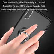 5pcs Car Magnetic Metal Ring Buckle Mobile Phone Holder(Girly Pink)