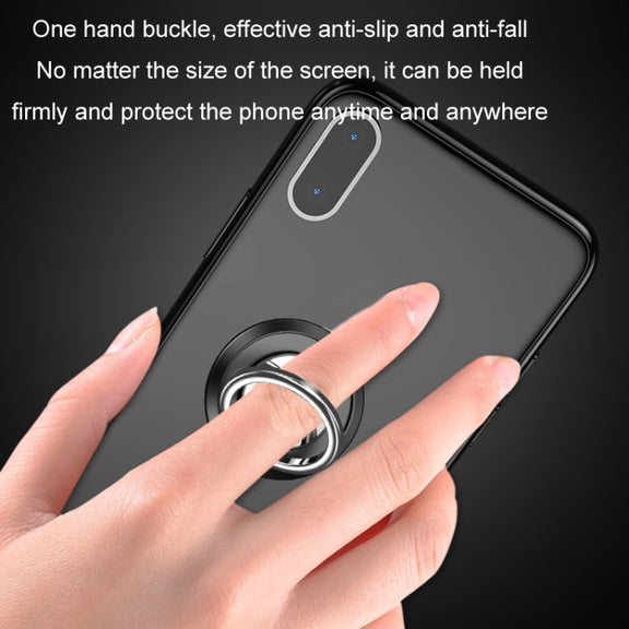 5pcs Car Magnetic Metal Ring Buckle Mobile Phone Holder(Girly Pink)