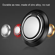 5pcs Car Magnetic Metal Ring Buckle Mobile Phone Holder(Girly Pink)