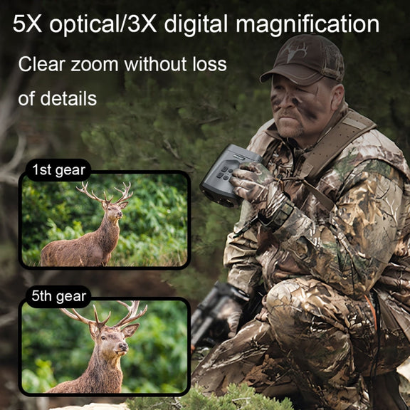 APEXEL 3-inch LCD HD Screen Photo Video Portable Binoculars Digital Infrared Night Vision Device(APL-NV009)
