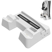 iplay HBP-351 For Sony PS5 Host Cooling Base Bracket Multifunctional Handle Charging Stand(White)