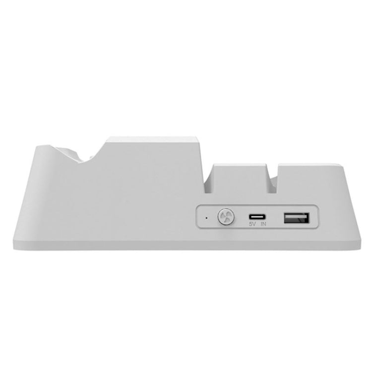 iplay HBP-351 For Sony PS5 Host Cooling Base Bracket Multifunctional Handle Charging Stand(White)