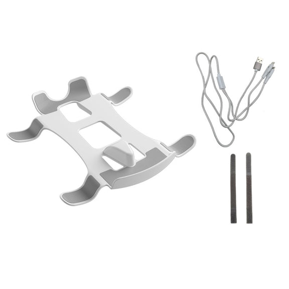 iplay for PS5/PSVR2 Headphone Storage Bracket Charging Cable with Indicator Light(White)