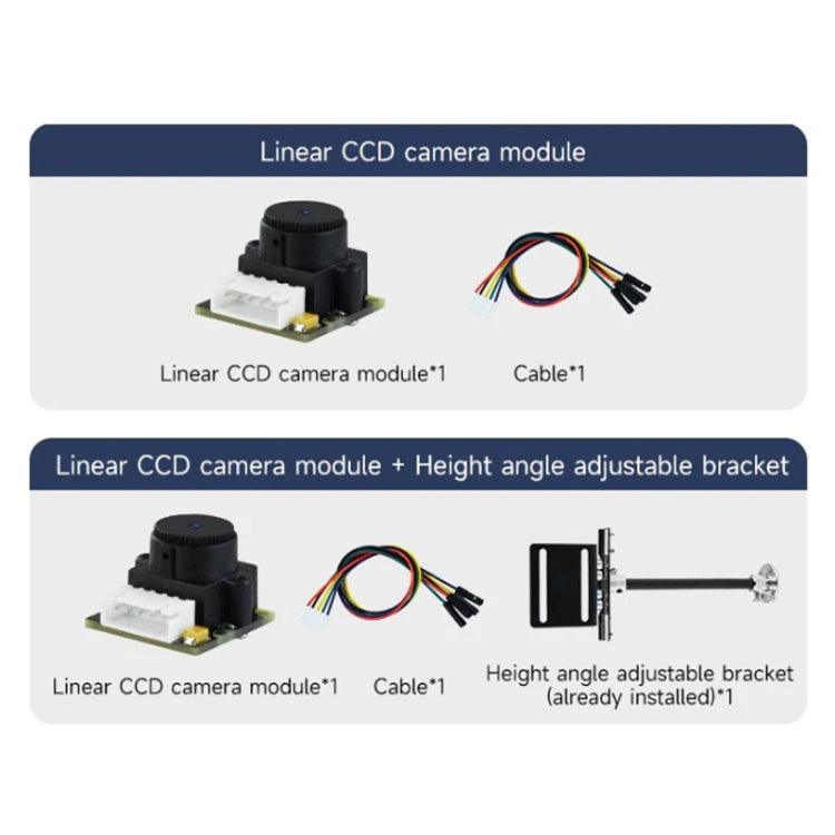 Yahboom Single Column CCD Camera Module Linear Array Sensor, Model: TSL1401
