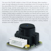 Yahboom Single Column CCD Camera Module Linear Array Sensor, Model: TSL1401
