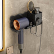 For Dyson Hair Dryer Wall-Mounted Holder Bathroom Shelf Storage Rack, Style: Upgrade Black - free shipping - PMC TechLife - Order now!