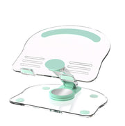 KF-Z11 Acrylic Tablet PC Mobile Phone Bracket Desktop Rotating Foldable Lazy Non-slip Phone Support Frame(Green)